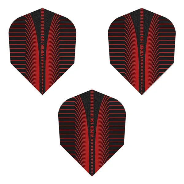 30-1922 Viper V-150 Flights Standard Black / Red