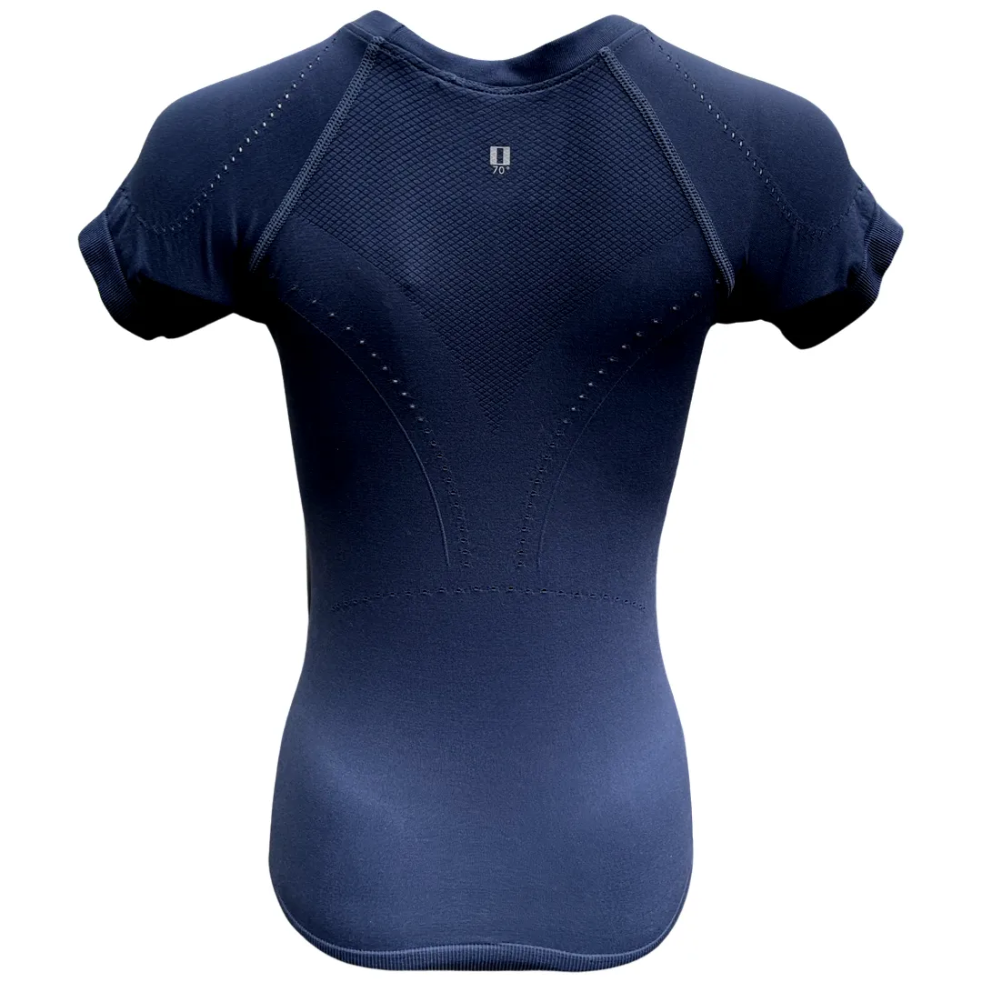 70° Signature Seamless Short Sleeve Tee in Marine Navy