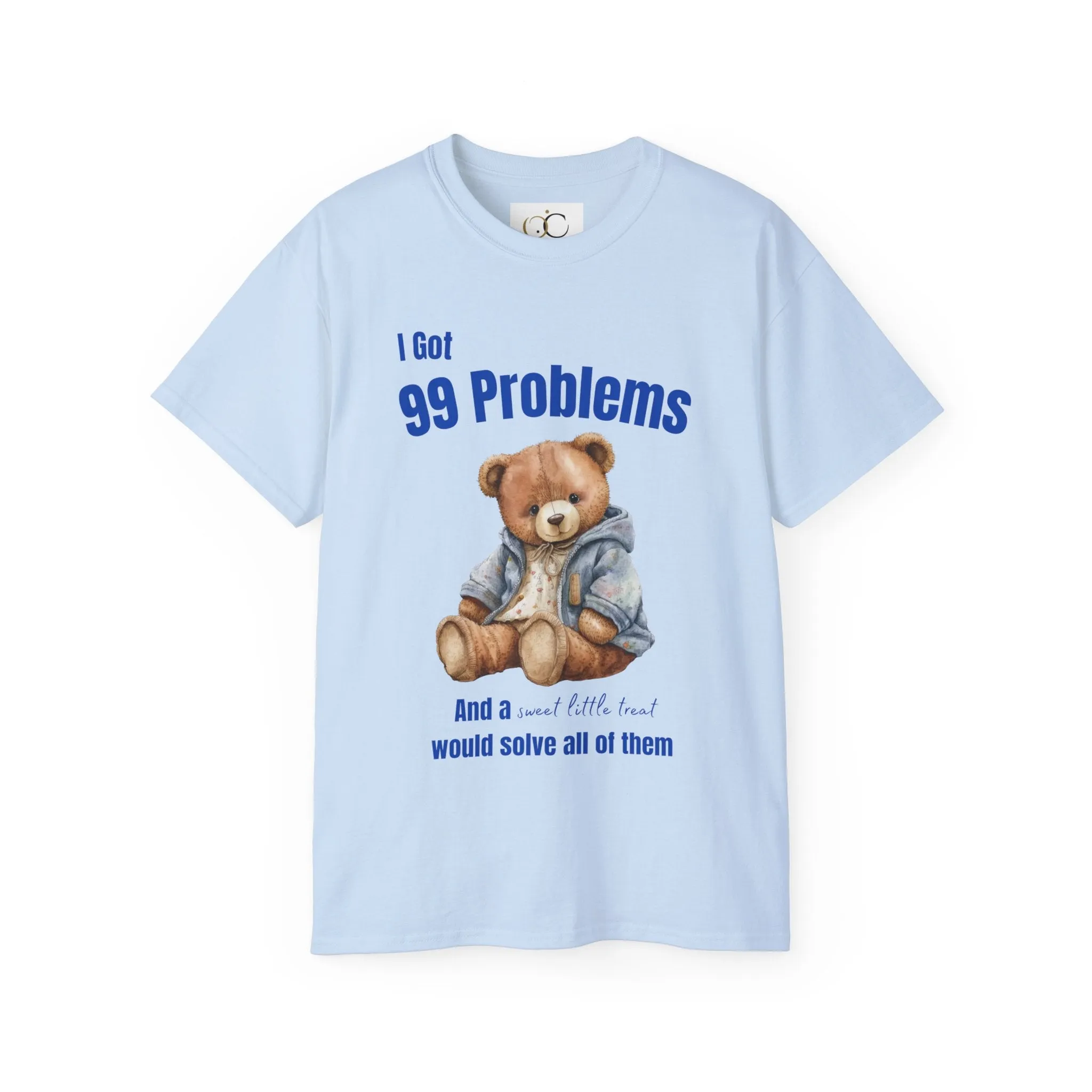 99 Problems And A Sweet Little Treat Would Solve Most Of Them T-Shirt, Adult T Shirt, Funny Graphic T Shirt ,Cute Tee