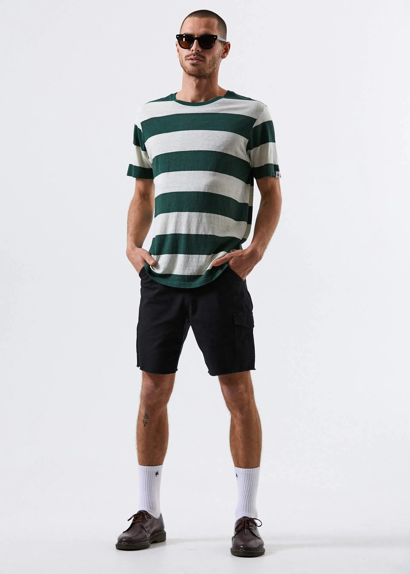 Afends Mens Team Dendy - Hemp Standard Fit Tee