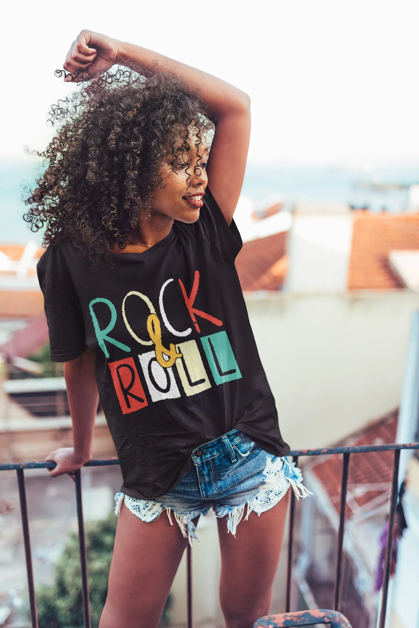 Always Free Shipping! Trendy Comfort Colors® Rock & Roll, Women's or Men's Music Festival T-Shirt, Shirt Gift, Spring or Summer Tee