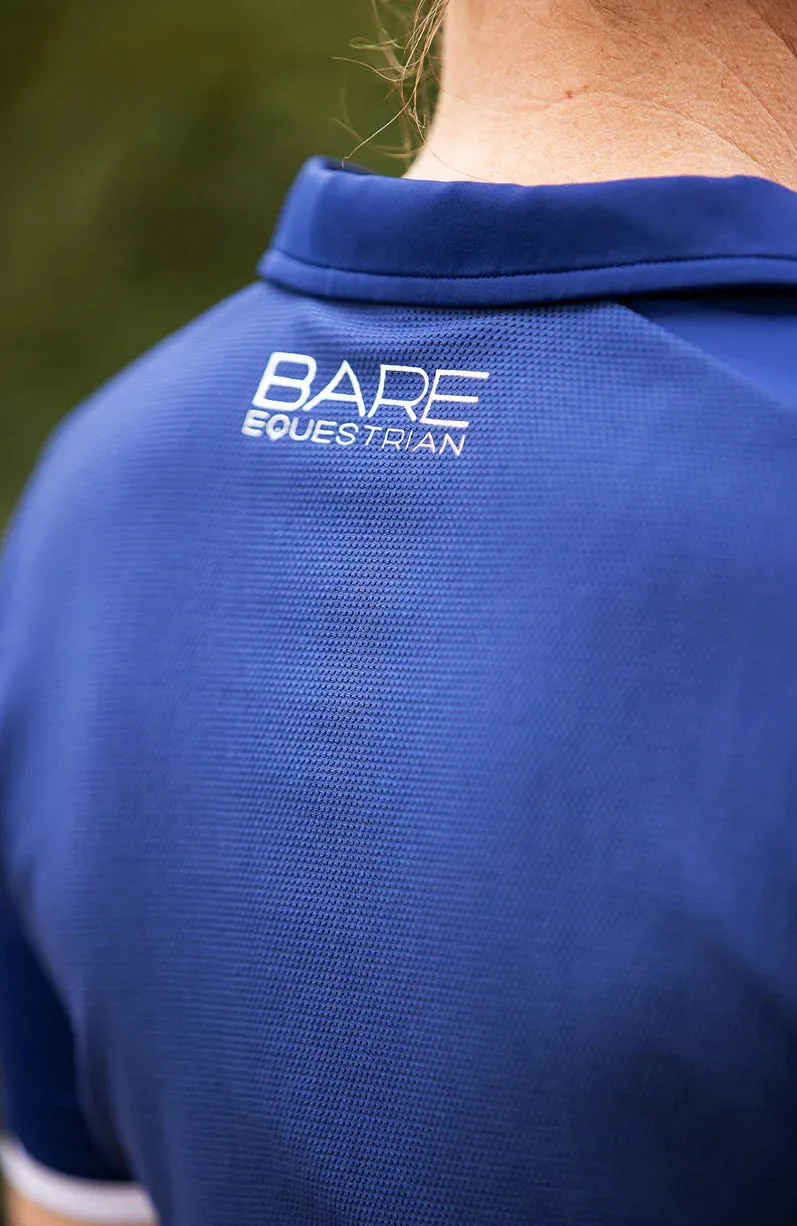 Bare Active Mesh Polo Shirt