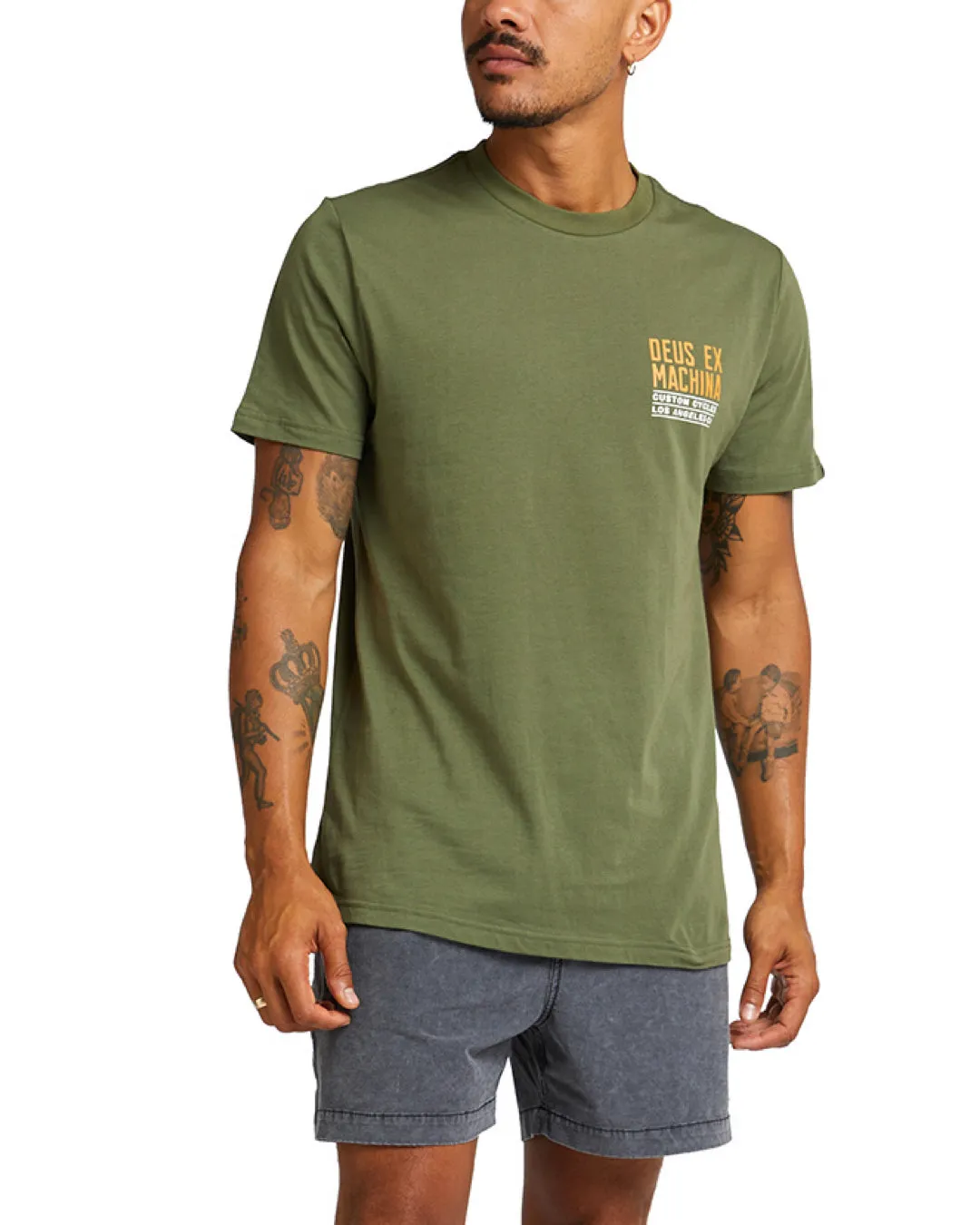 Beam Tee - Loden Green