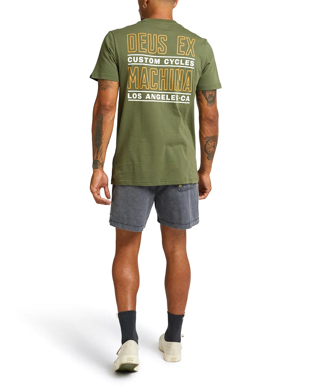 Beam Tee - Loden Green