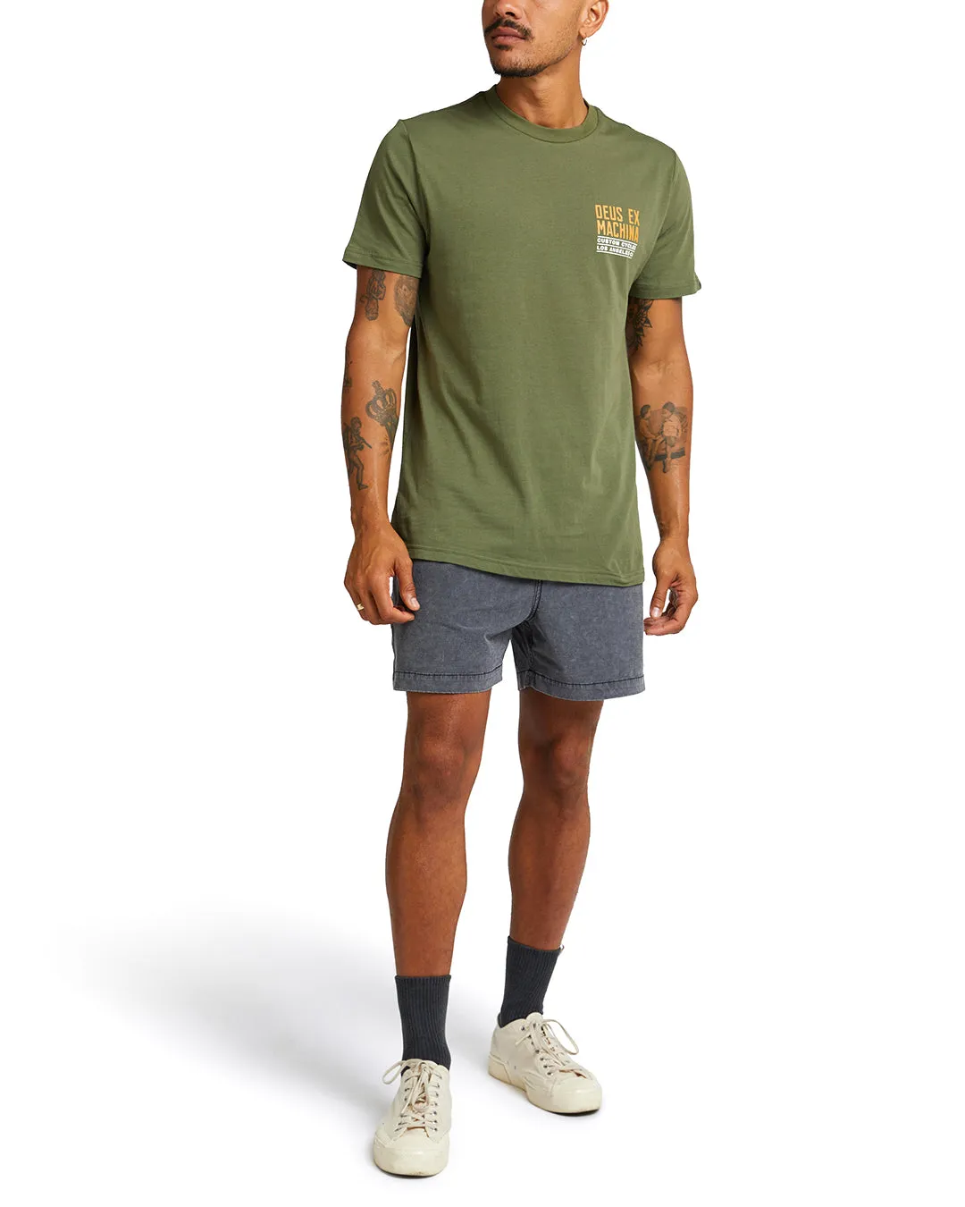 Beam Tee - Loden Green