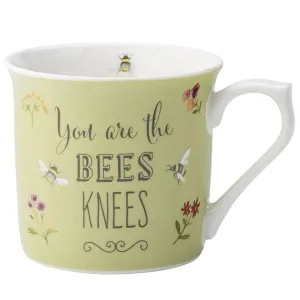 Bee Happy Green Mug