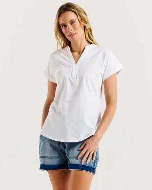 Betty Basics Bridie Tee - White