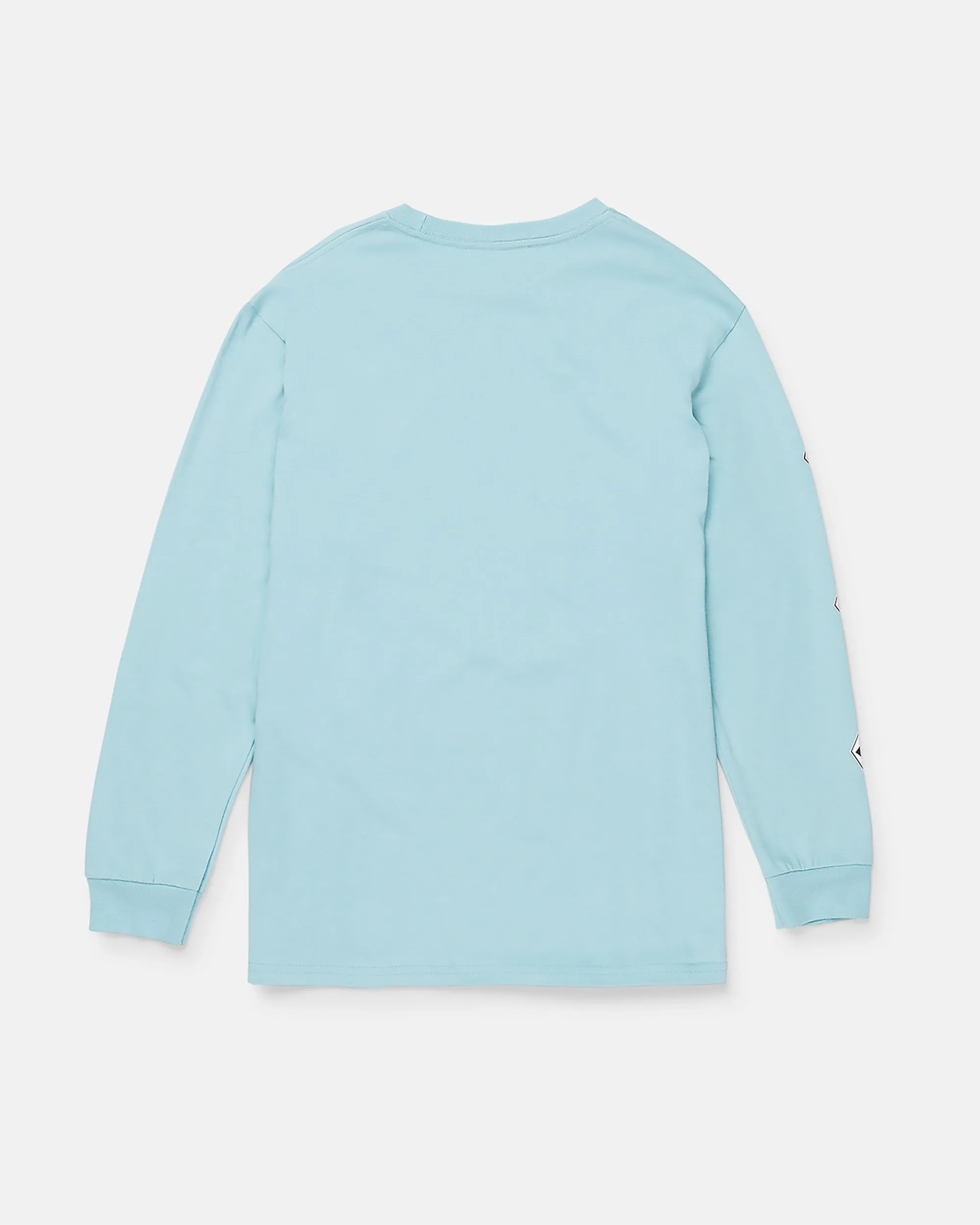 Big Boys Iconic Stone Long Sleeve Tee - Sea Blue