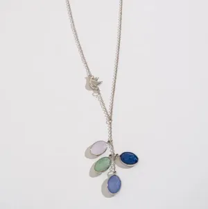 Birdie Cluster Pendant Necklace