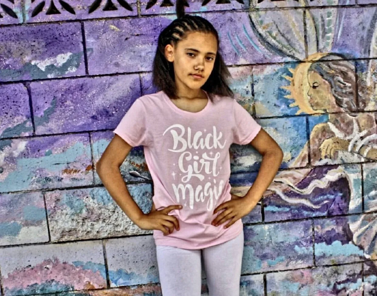 Black Girl Magic Ladies short sleeve t-shirt