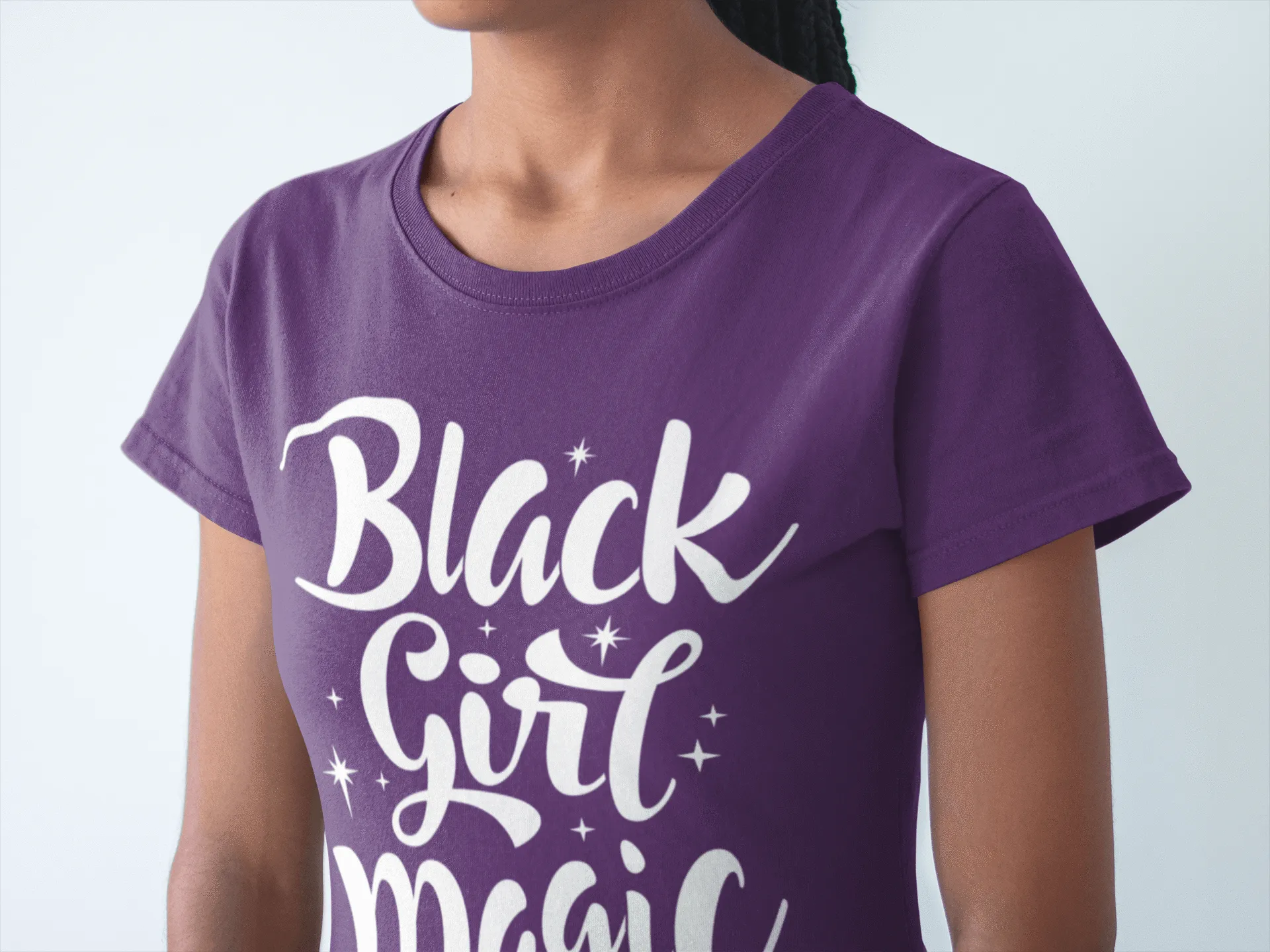 Black Girl Magic Ladies short sleeve t-shirt