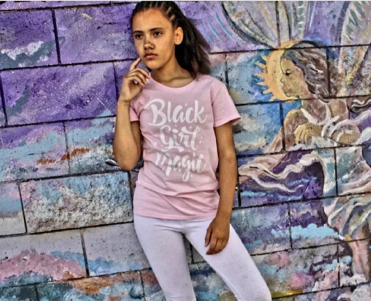 Black Girl Magic Ladies short sleeve t-shirt