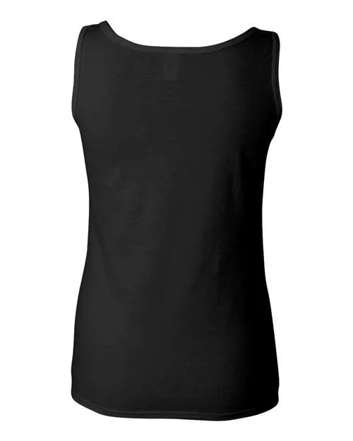 Black Ladies Tank Top with "I'm Nicer When I Am Tan" - Snarky and Stylish