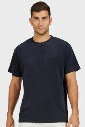 Bond Terry Tee in Navy