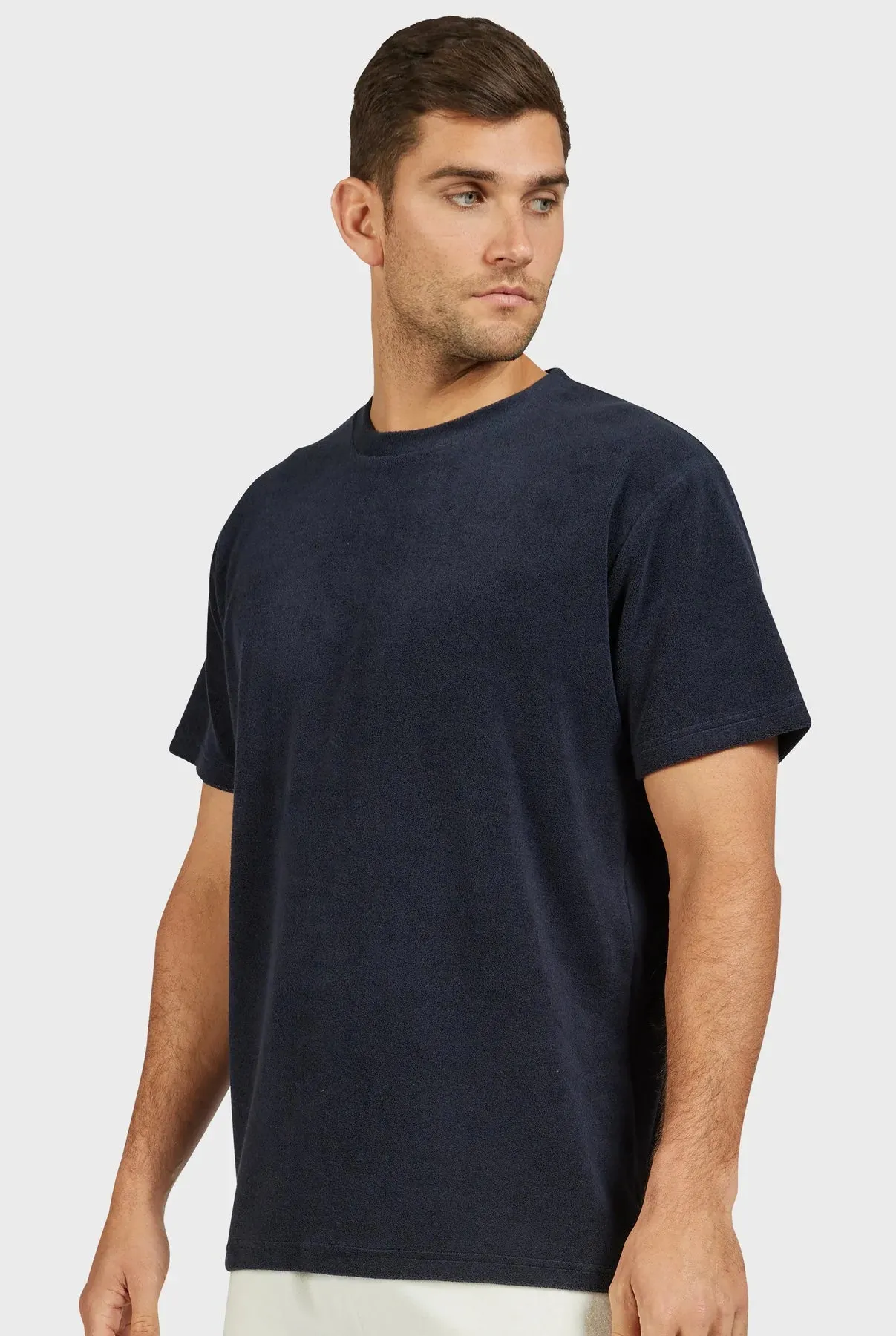 Bond Terry Tee in Navy