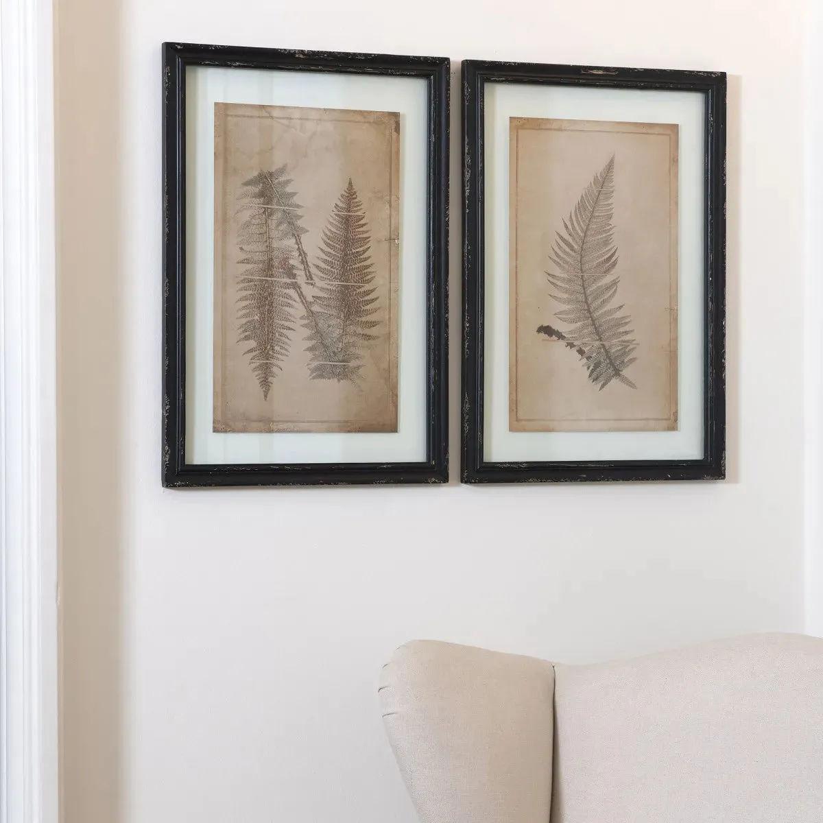 Brookby Set Of Two Prints In Frame - Set Two