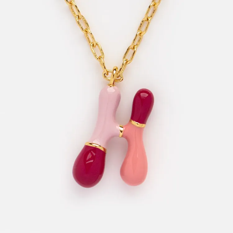 Bubble Letter Necklace