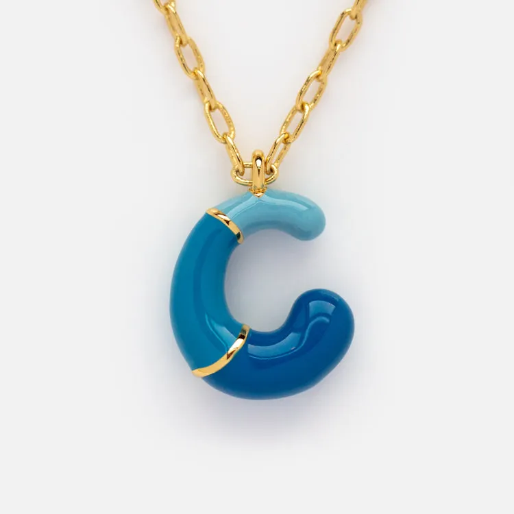 Bubble Letter Necklace