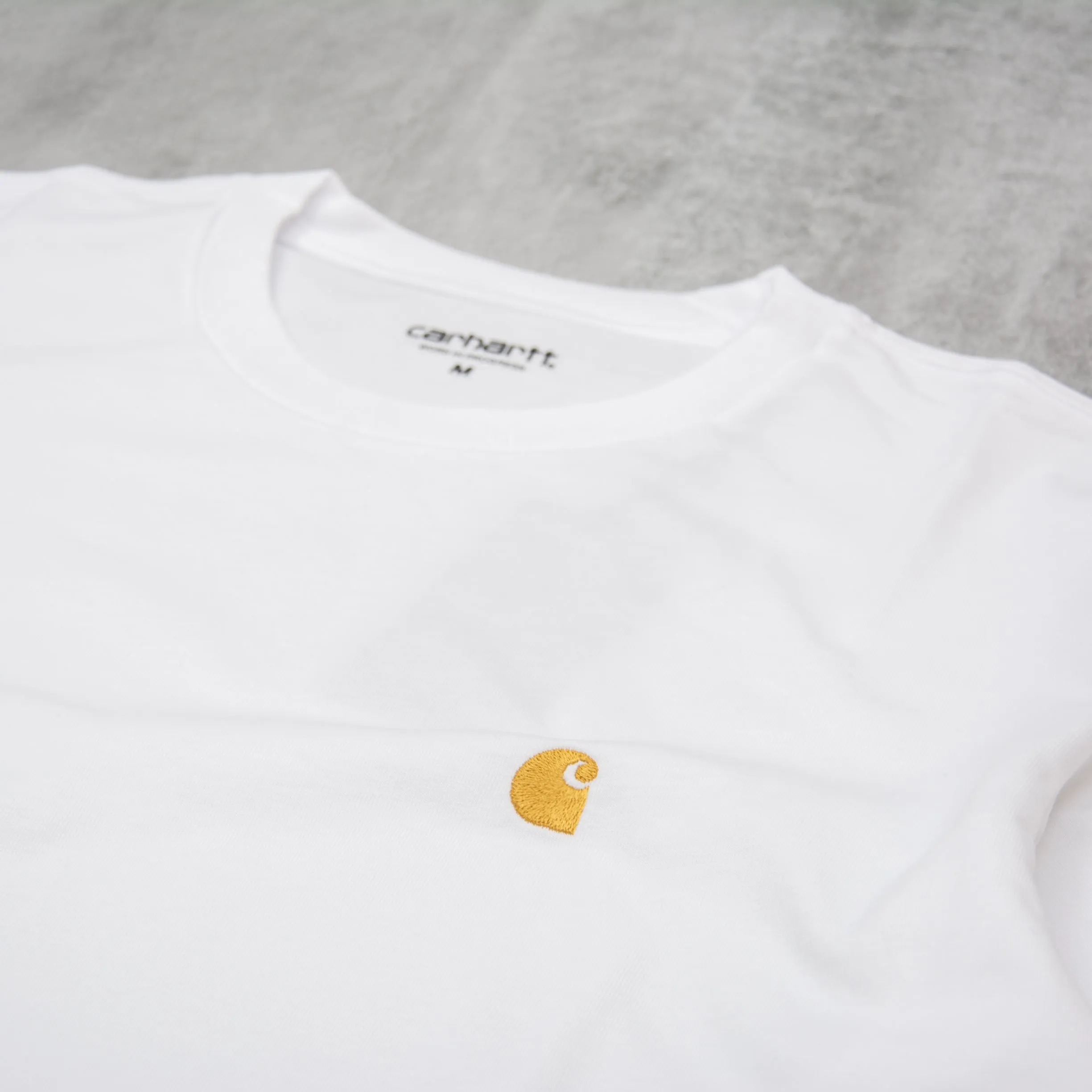 Carhartt WIP Chase S/S Tee - White