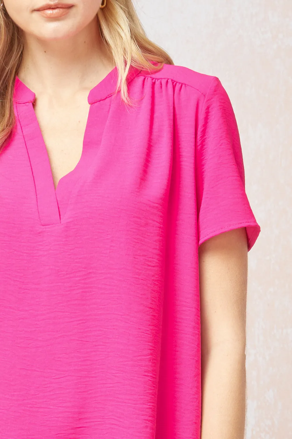 Classic & Chic Top,  Hot Pink