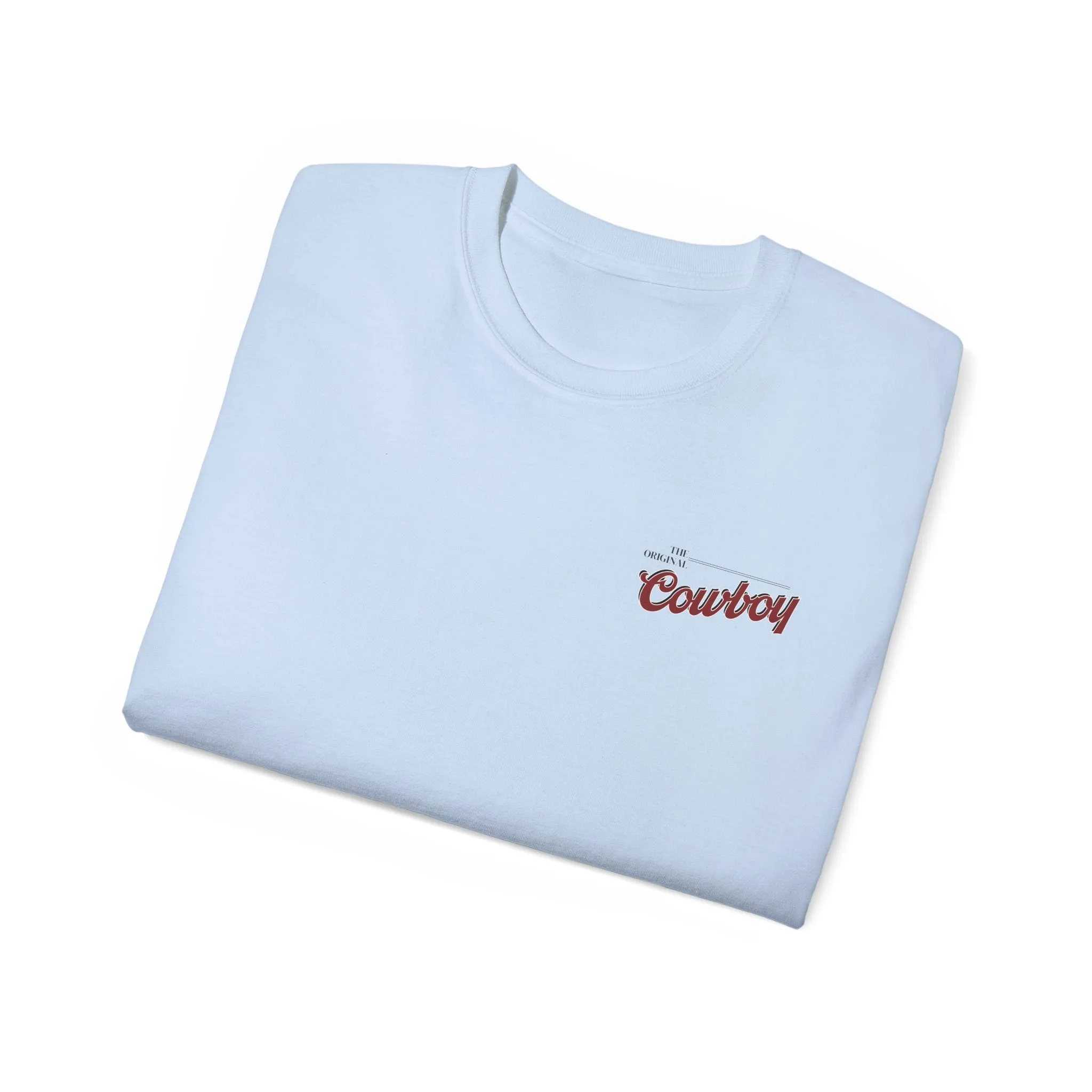 Country Dad Shirt - 'Cowboy Father' in Coors Light Font, Western Theme Tee