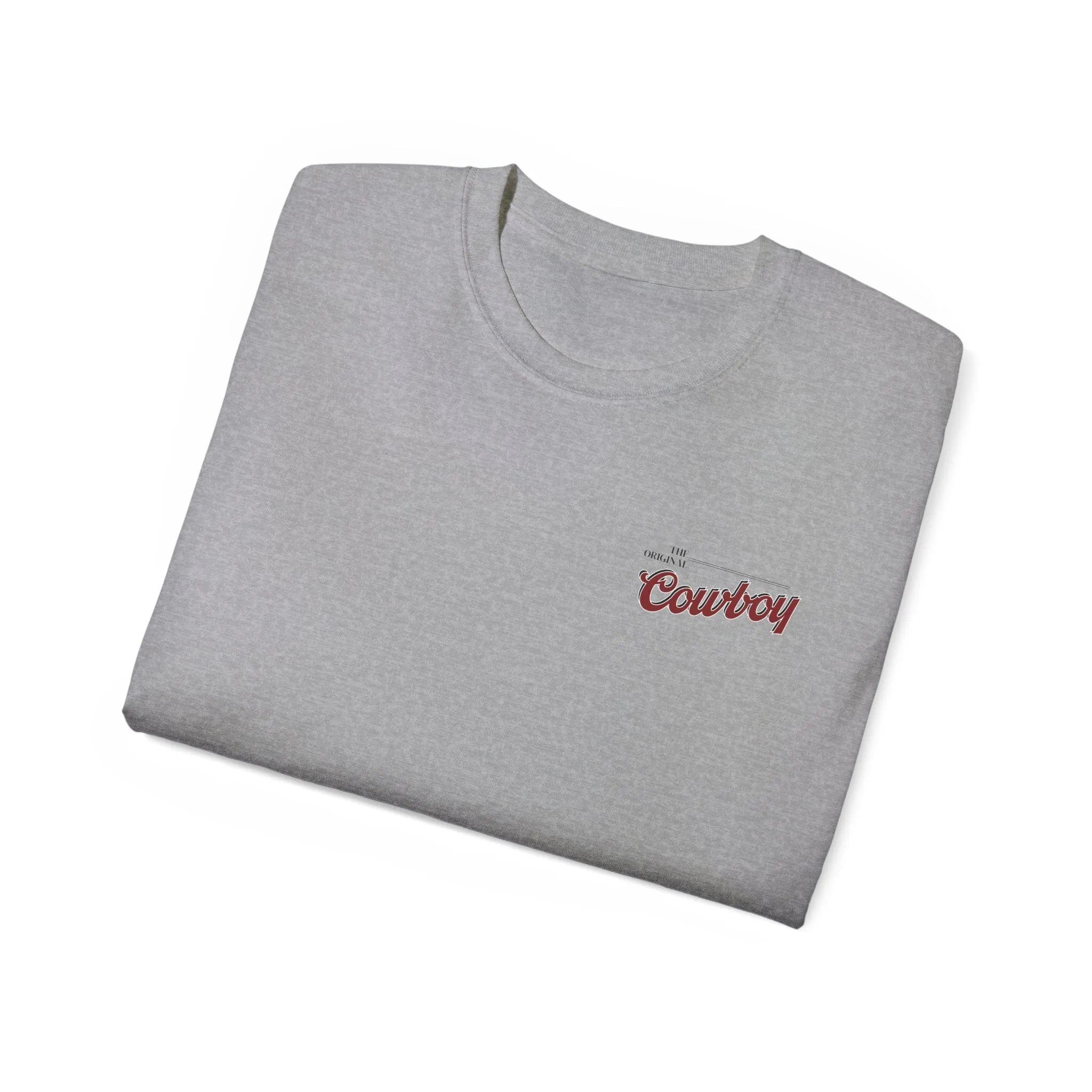 Country Dad Shirt - 'Cowboy Father' in Coors Light Font, Western Theme Tee