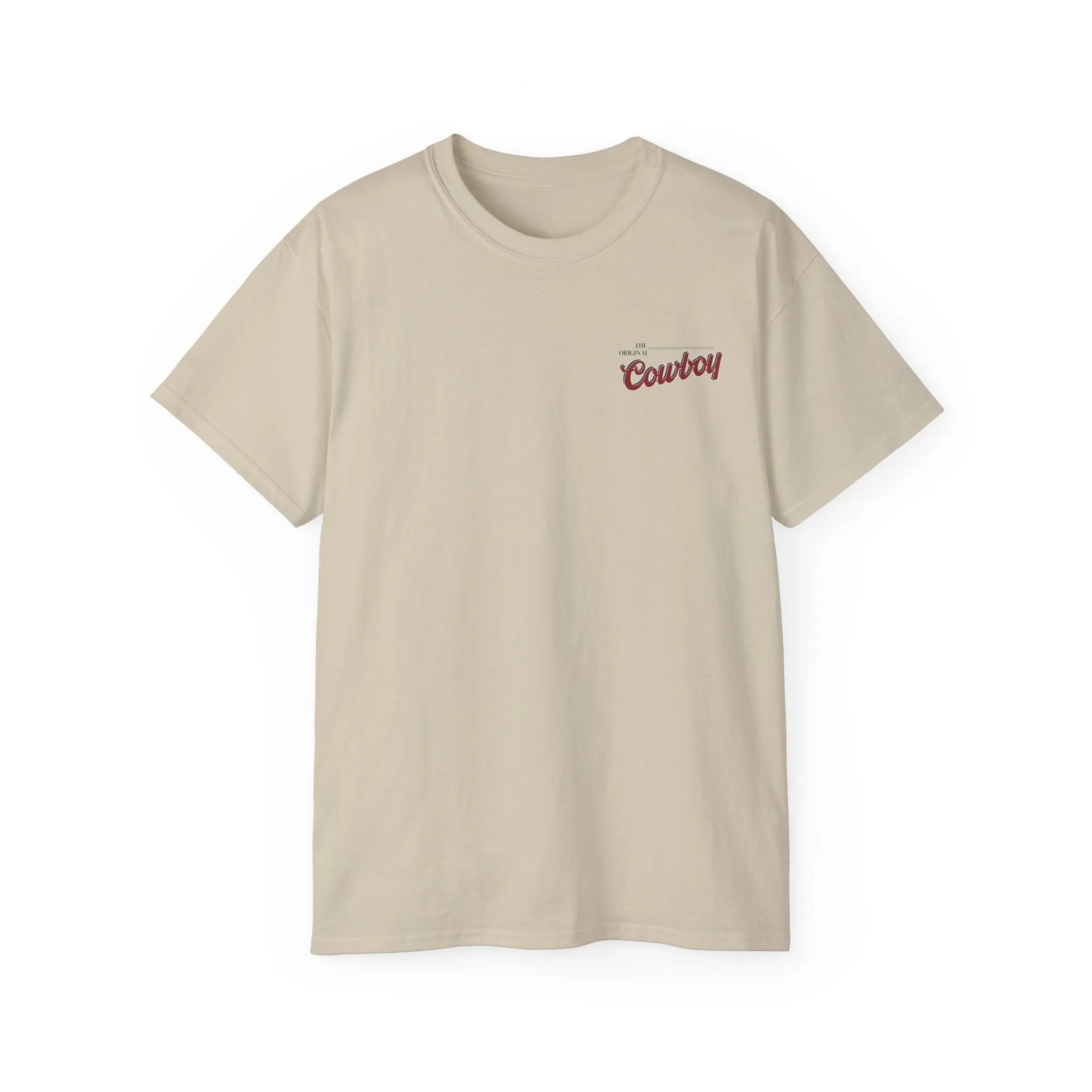 Country Dad Shirt - 'Cowboy Father' in Coors Light Font, Western Theme Tee