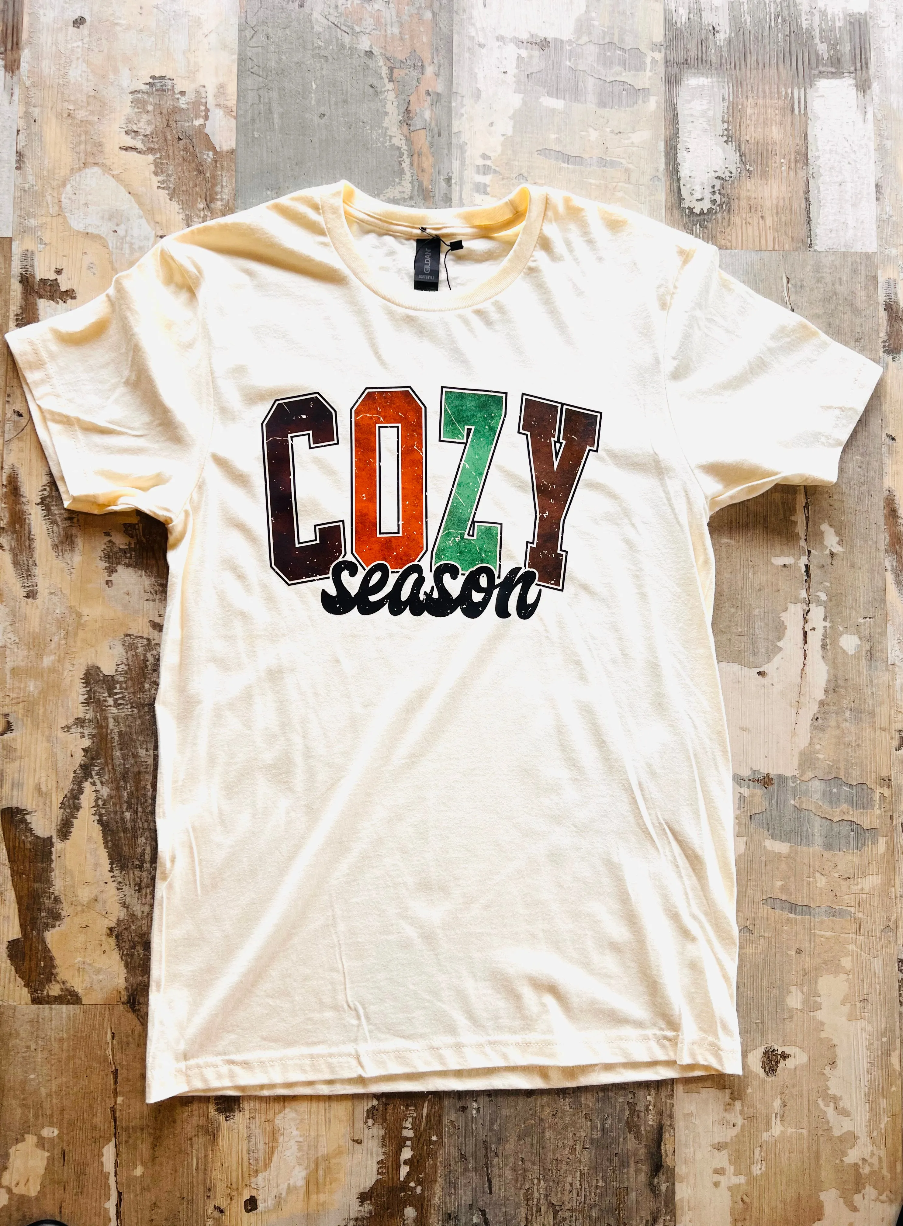 Cozy Season Tee - A Trendy Original