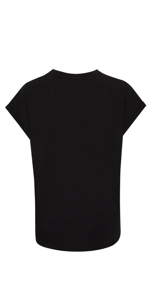 Culture Logo Tee, black