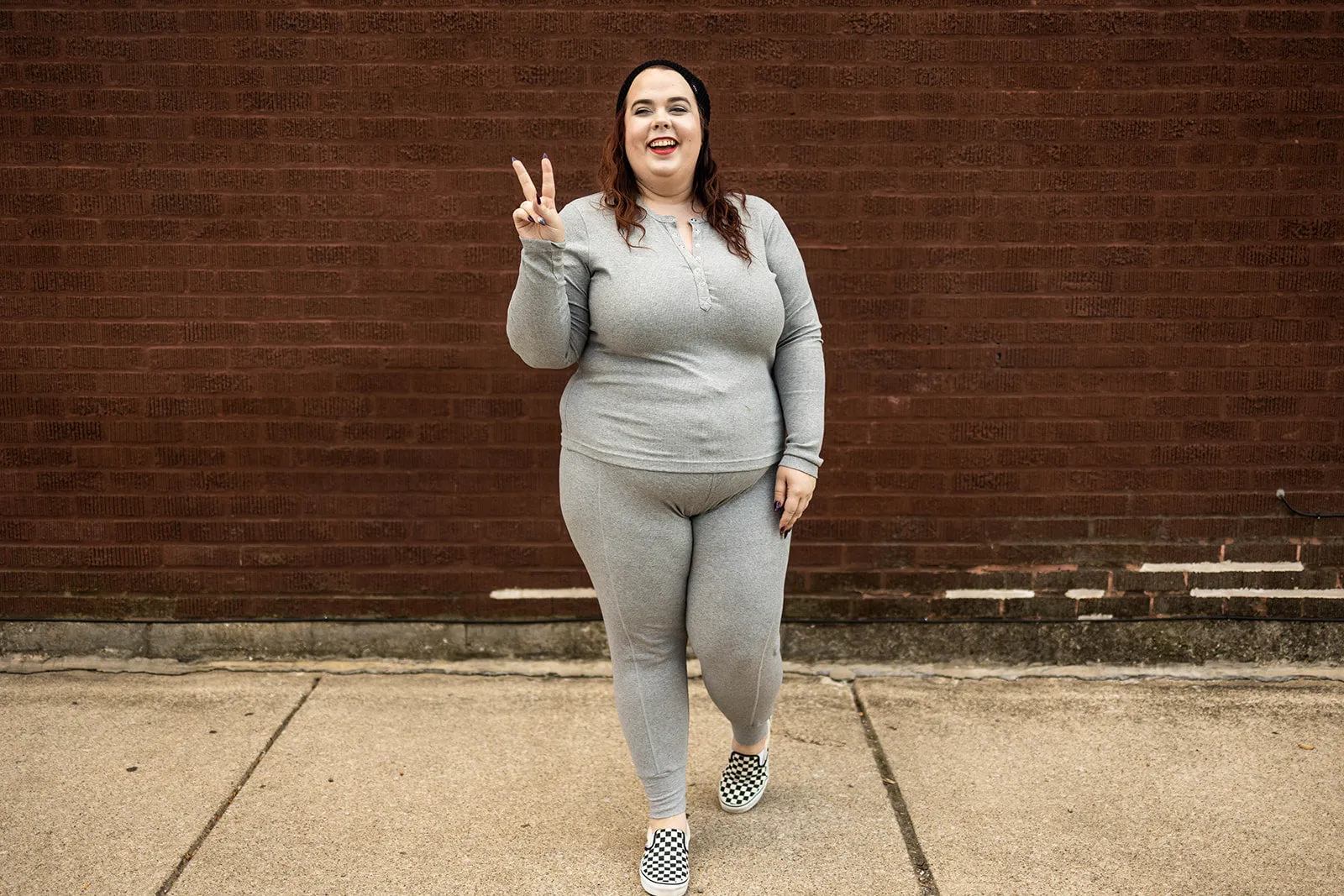 danielle legging jogger in grey