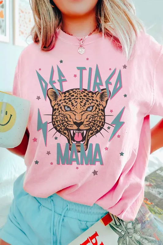 DEF TIRED MAMA GRAPHIC TEE