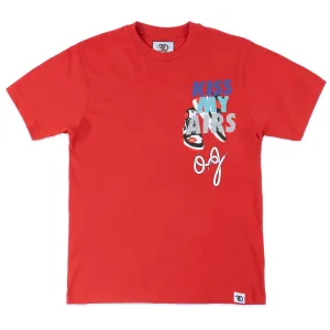 F167 "KISS My Air" Tee -Red