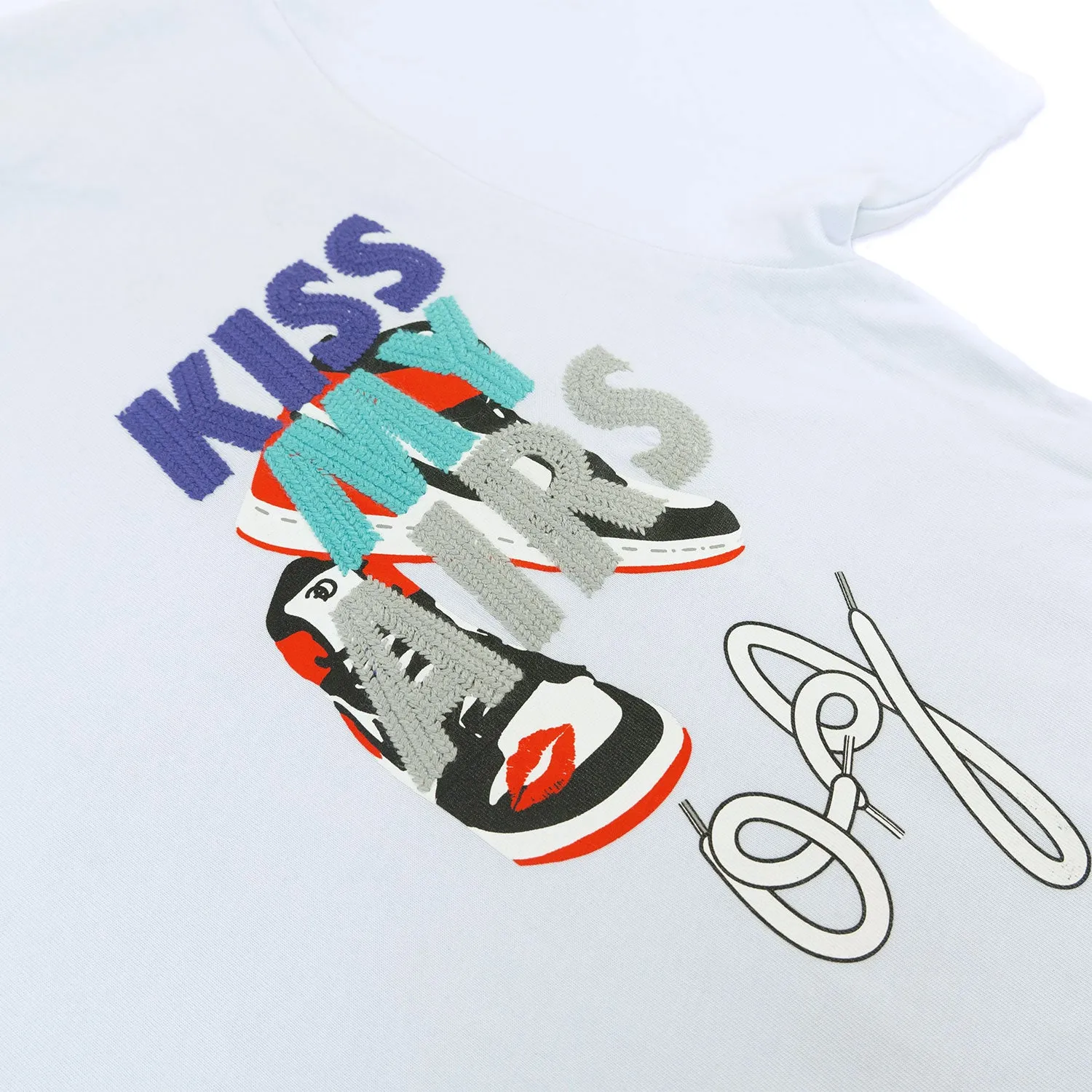 F167 "KISS My Air" Tee - White