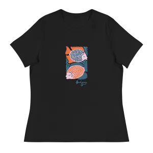 Fish Two Women's Relaxed Tee ~ Seabreeze Soul