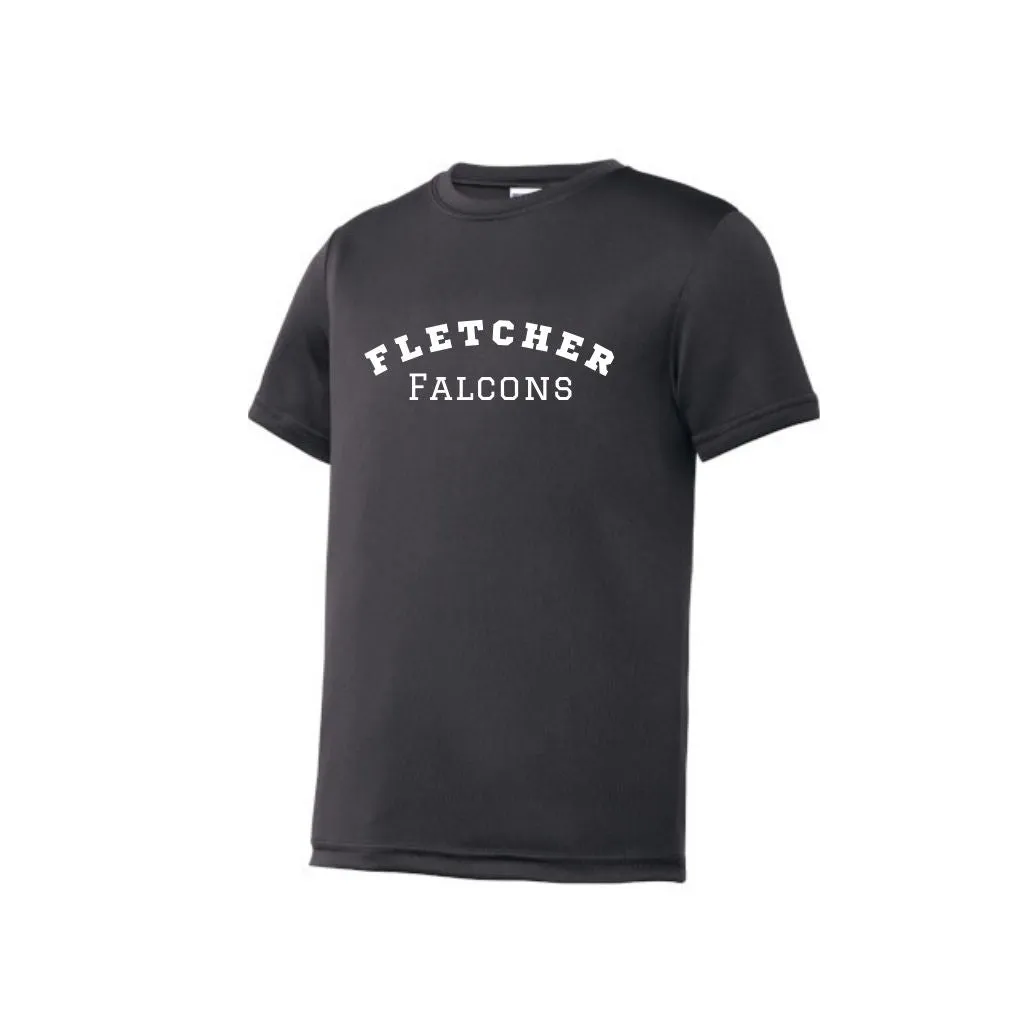 Fletcher Falcons Port and Co Performance Short Sleeve Tee