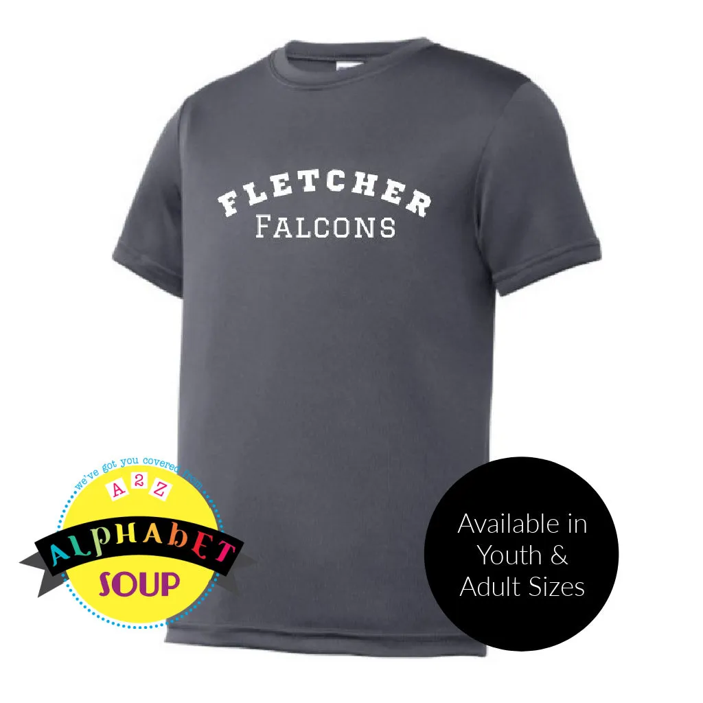 Fletcher Falcons Port and Co Performance Short Sleeve Tee