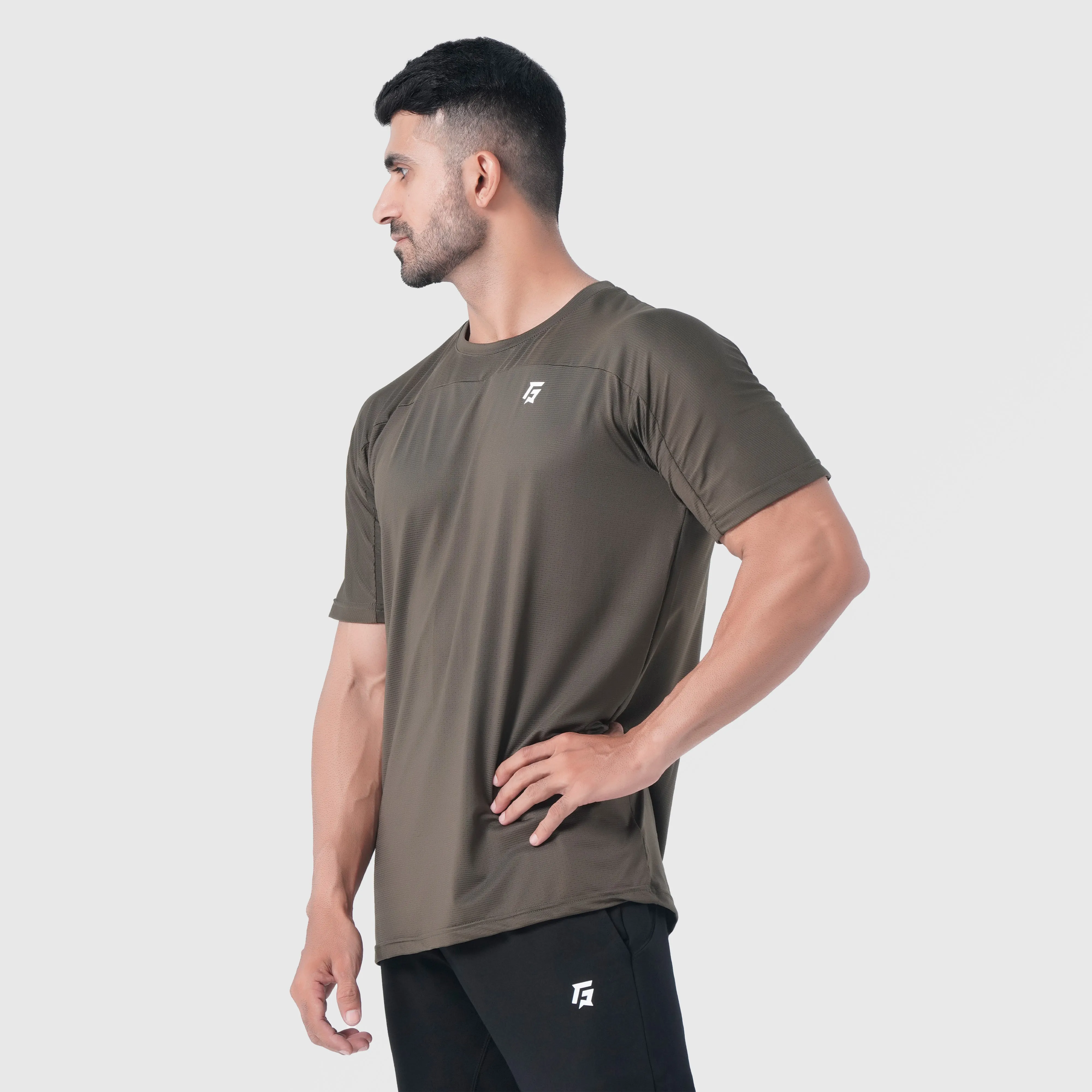 Flex Flow Tee (Olive)