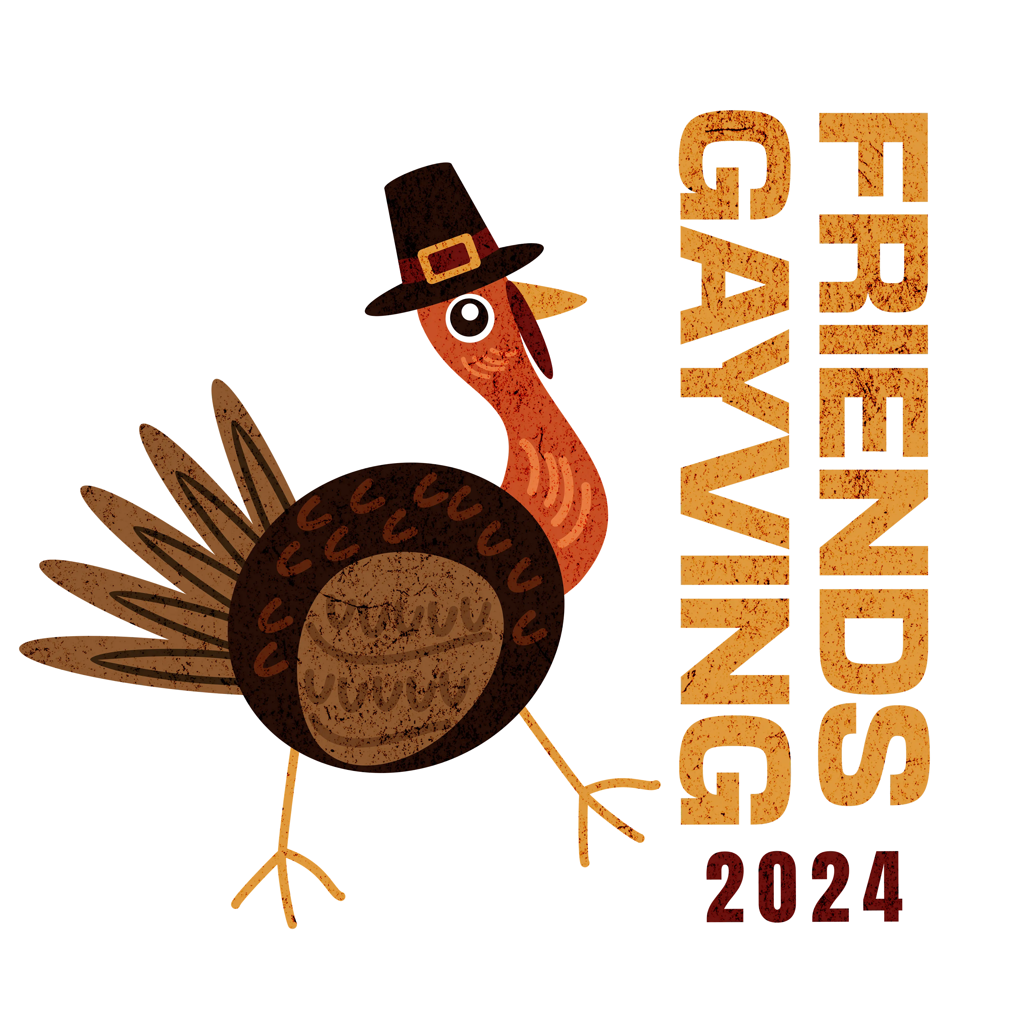 FRIENDS GAYVING 2024 | Punny Thanksgiving Tee 2024