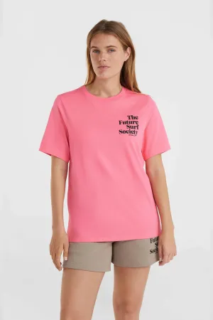 Future Surf Society Regular T-Shirt | Perfectly Pink