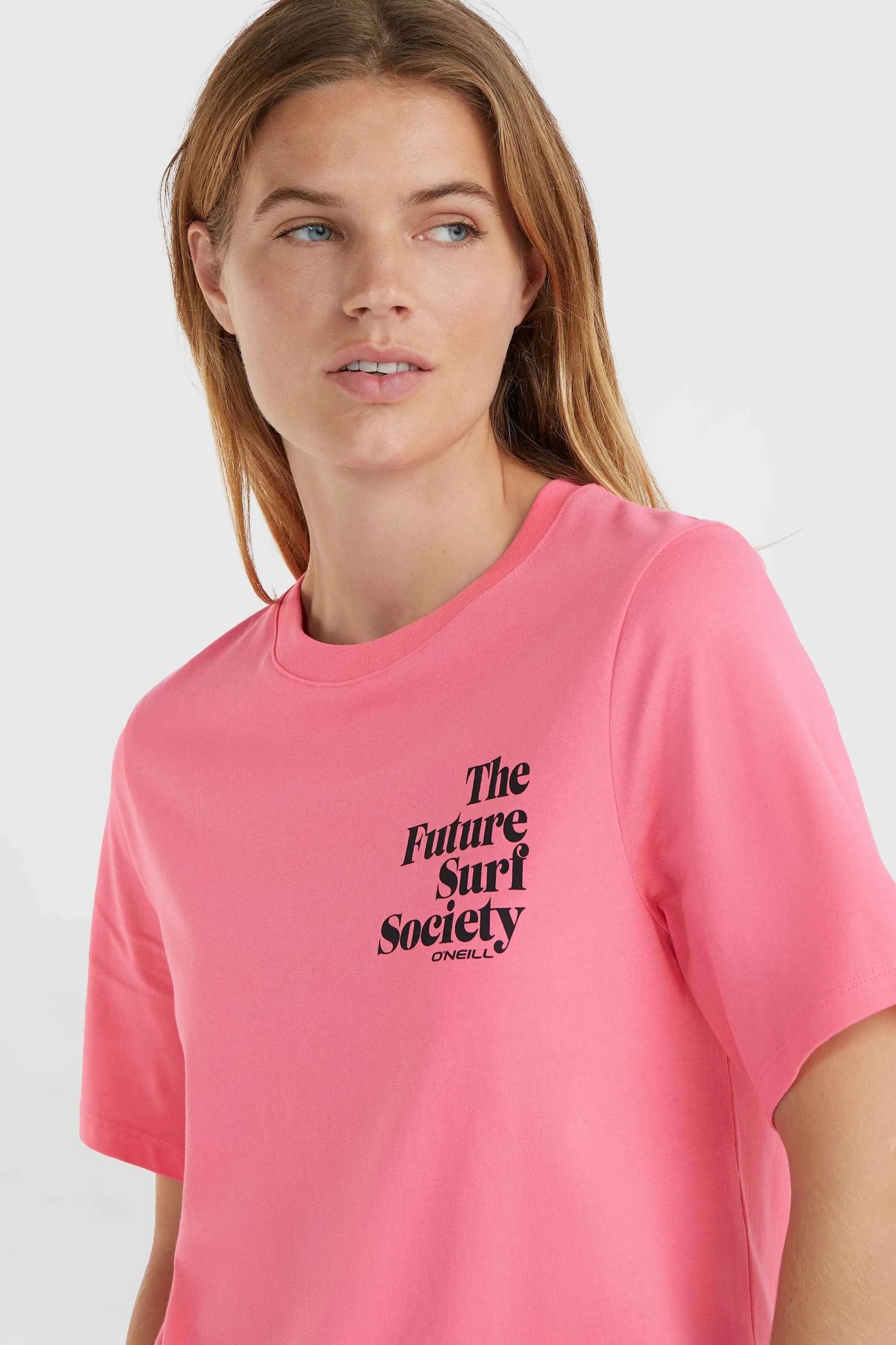 Future Surf Society Regular T-Shirt | Perfectly Pink