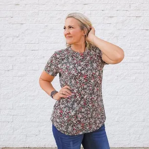 Hailey Floral Studio Crew T-Shirt