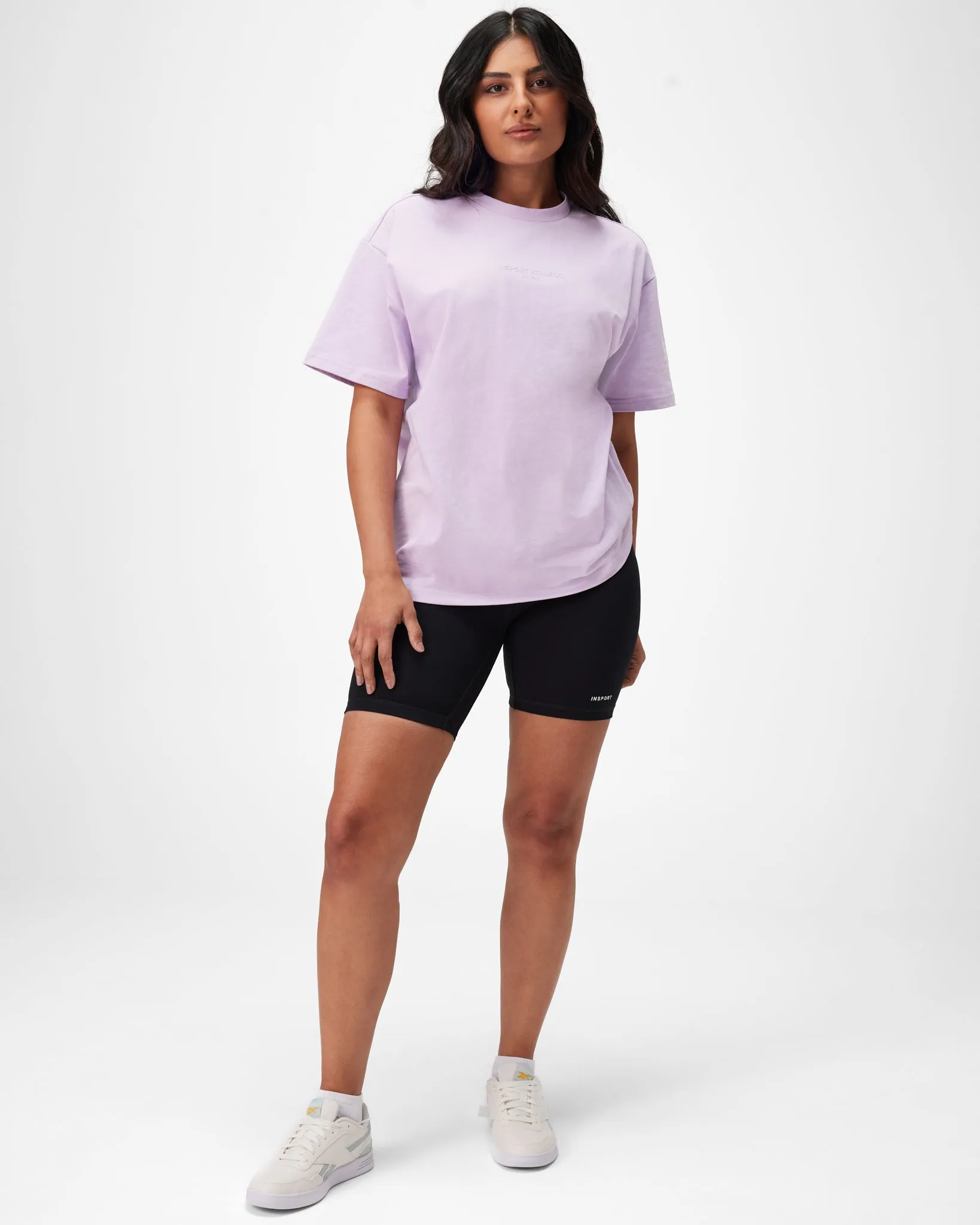 INSPORT WOMENS BAILEY OVERSIZED PURPLE TEE