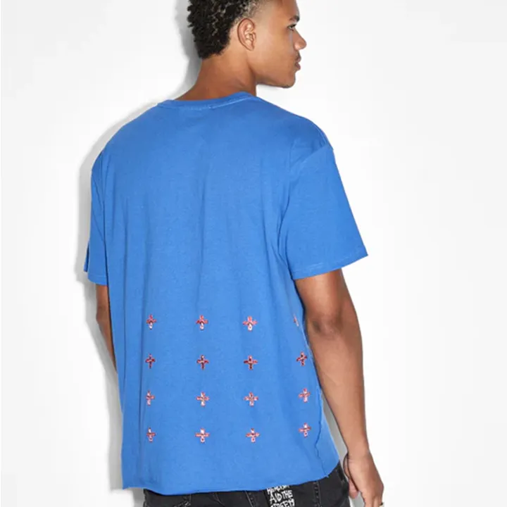 Ksubi Supernet Biggie Ss Tee (Blue) - KMSP23TE048040