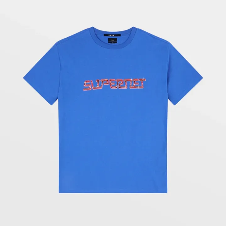 Ksubi Supernet Biggie Ss Tee (Blue) - KMSP23TE048040