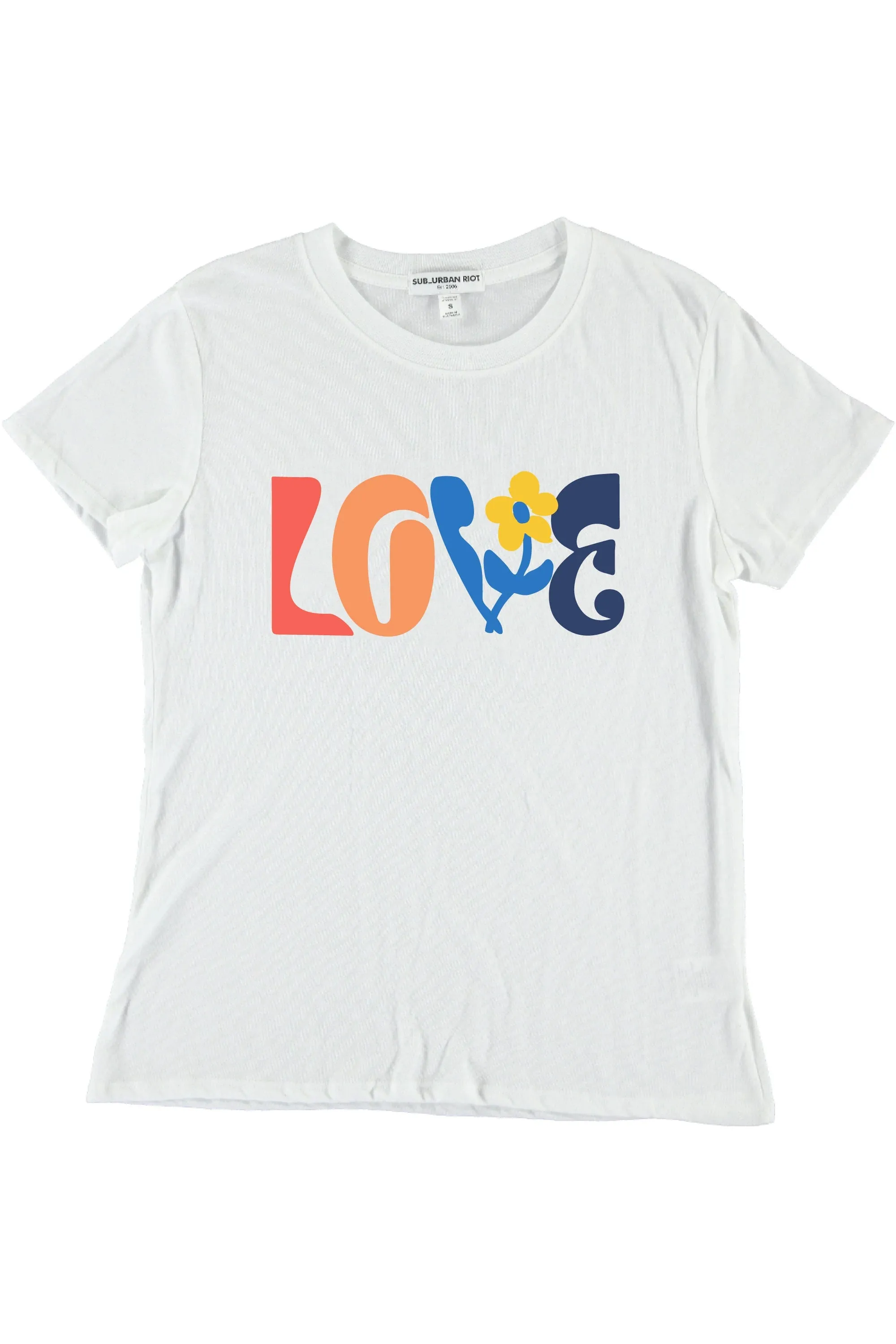 Love Flowers Youth Loose Tee