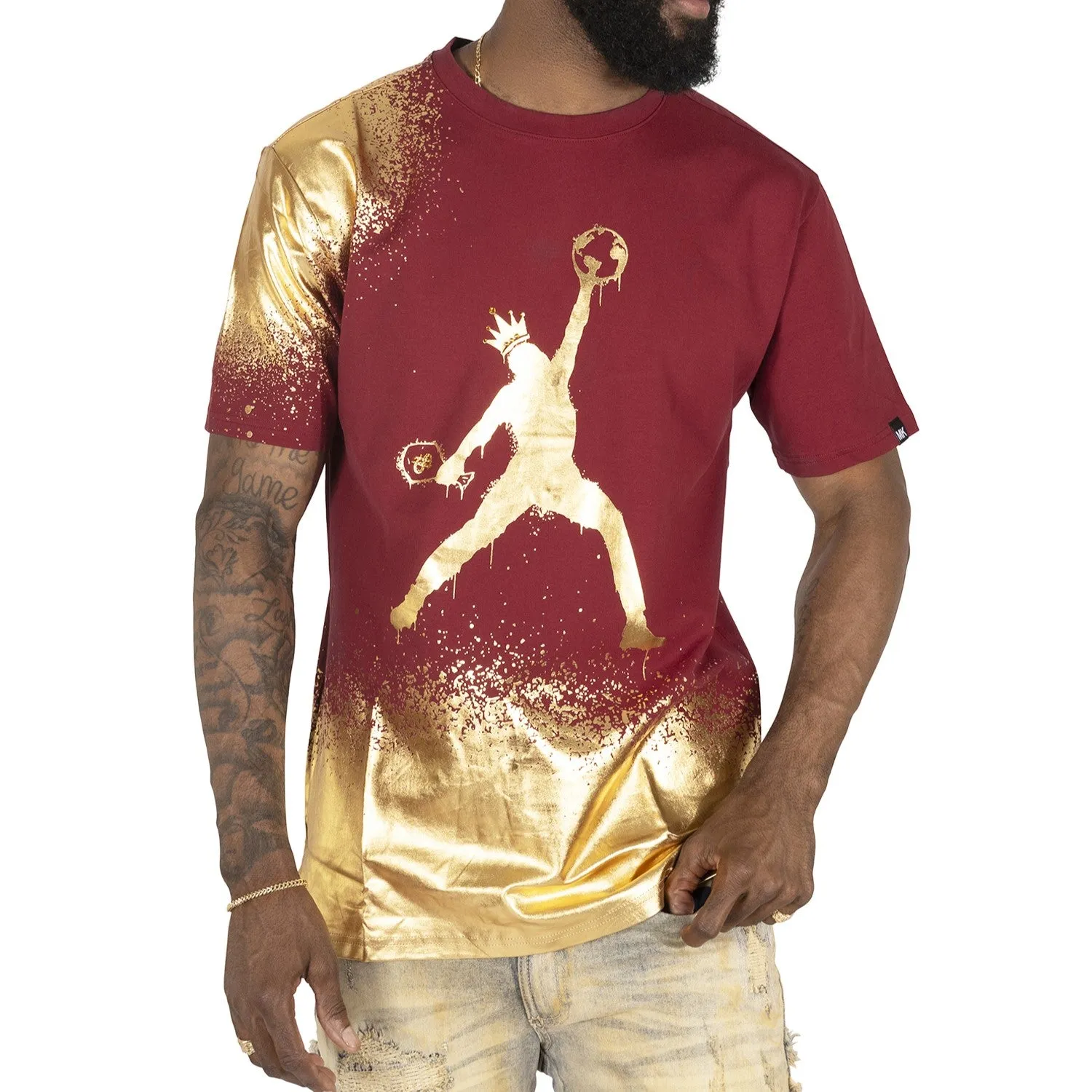 M148 Makobi Trapman Tee - Burgundy