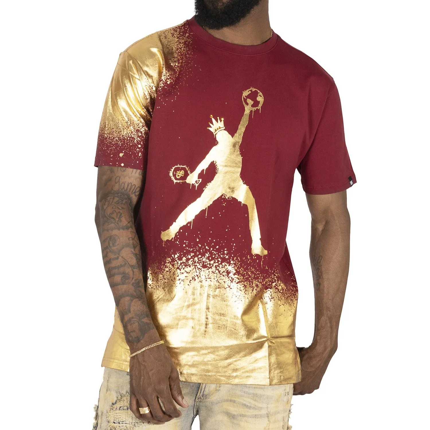 M148 Makobi Trapman Tee - Burgundy