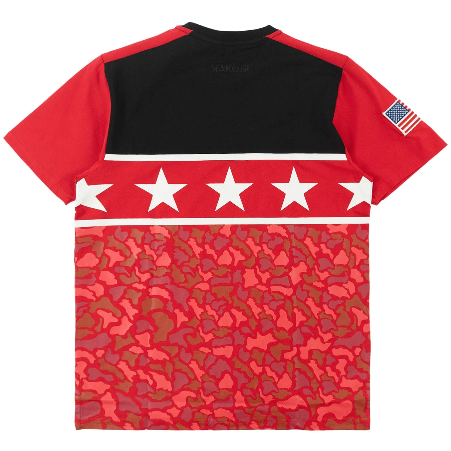 M235 Makobi APE Camo Tee - RED