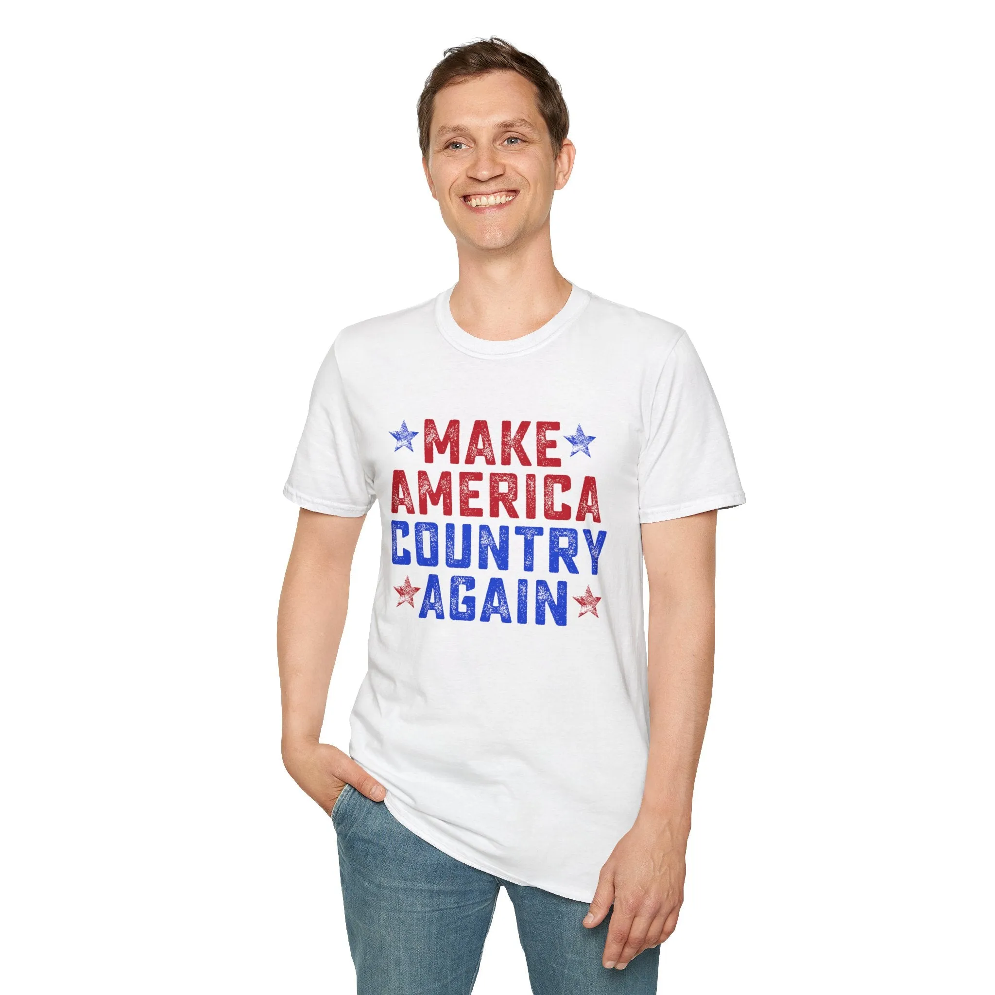 Make America Country Again Unisex Softstyle T-Shirt