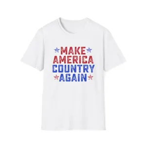 Make America Country Again Unisex Softstyle T-Shirt